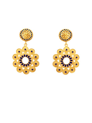 Brincos Redondos Esmalte