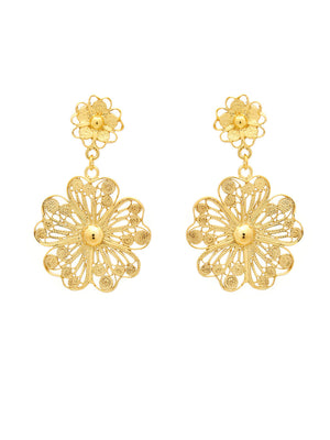 Brincos Redondos Trevos