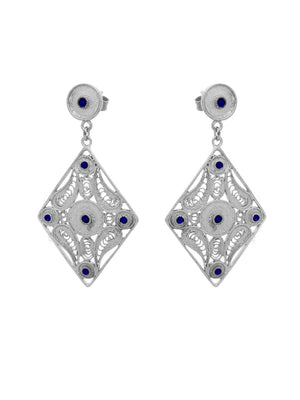 Brincos Losango Esmalte