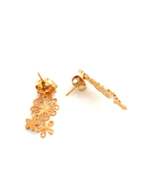 Brincos Flor de Liz (2203885469755)