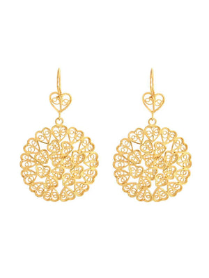 Brincos Vistosa em filigrana (4313535676475)