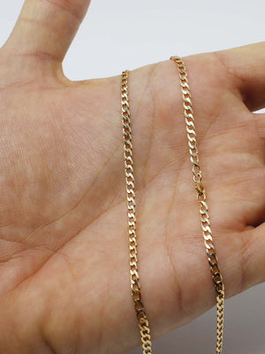 Fio de Homem Barbela em Ouro 19K (55cm)