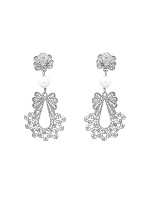 Brincos Princesa Pérola (Tamanho S)