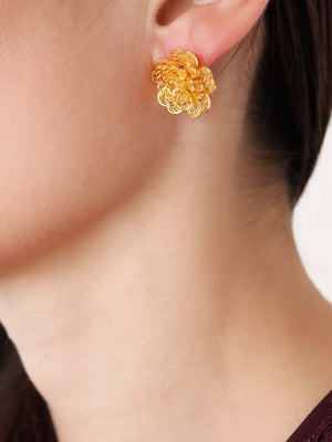 Brincos em filigrana em ouro (9942191441)