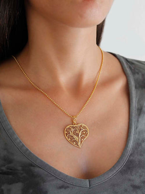 Medalha de Fátima (tamanho M) em filigrana exclusivamente manual (84894646289)