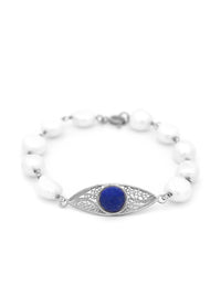 Pulseira Olho Turco (tamanho M) – Prata
