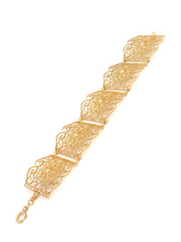 Pulseira Portada Floral – Ouro 9k / Ouro 19k