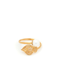 Anel Pérola de Amor – Ouro 9k / Ouro 19k
