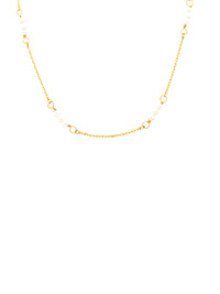Colar Beleza Tripla – Prata Dourada