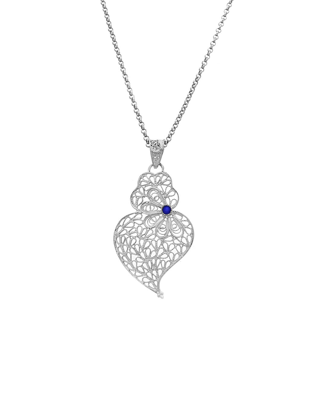 Medalha Coração Pinta Esmaltada