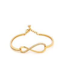 Pulseira Infinito – Prata Dourada