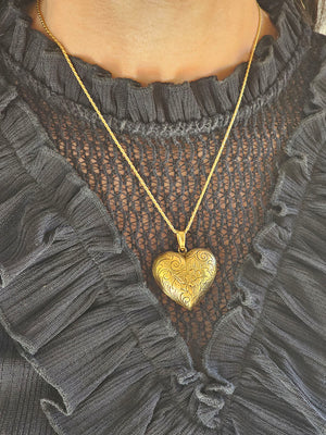 Coração Barroco Flor