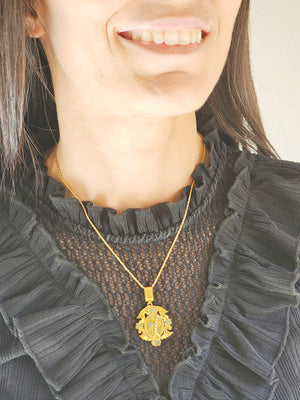 Conjunto Gramalheiras - Pendente e Brincos