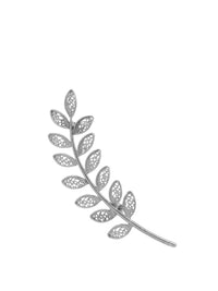 Alfinete Folha – Prata