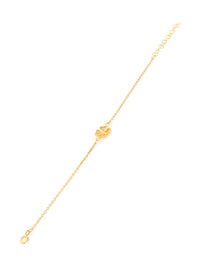 Pulseira Trevo – Prata Dourada