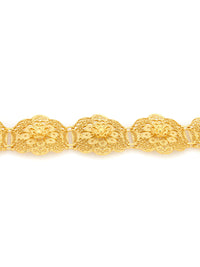 Pulseira Flores – Ouro 9k / Ouro 19k