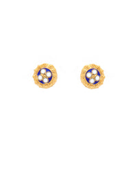 Brincos Caramujos M (4 Pétalas) Tornilho – Prata Dourada / Ouro 9k / Ouro 19k
