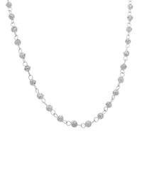 Colar Contas 4mm – Prata