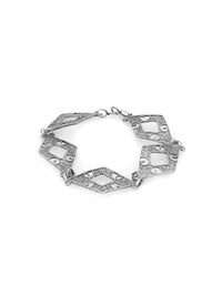Pulseira Losangos – Prata