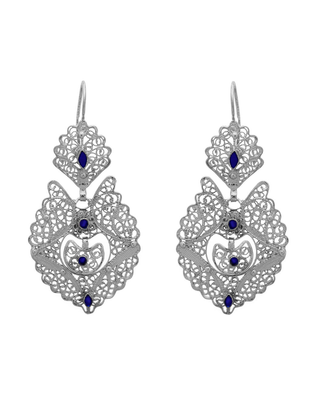 Brincos Tradicionais com Esmalte