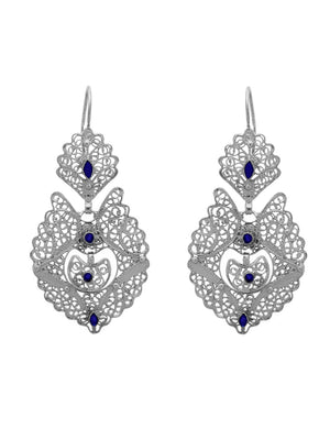 Brincos Tradicionais com Esmalte