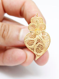 Brincos Tradição 4cm Gancho – Ouro 9k / Ouro 19k