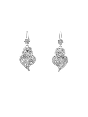 Brincos Tradição 2cm Gancho Flor