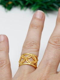 Anel Florzinhas – Ouro 9k / Ouro 19k