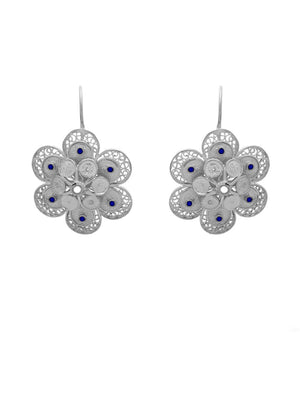 Brincos Flor Esmalte