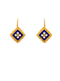 Brincos Caramujos Quadrados M – Prata Dourada / Ouro 9k / Ouro 19k