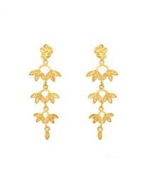 Brincos Folhinhas – Prata Dourada / Ouro 9k / Ouro 19k