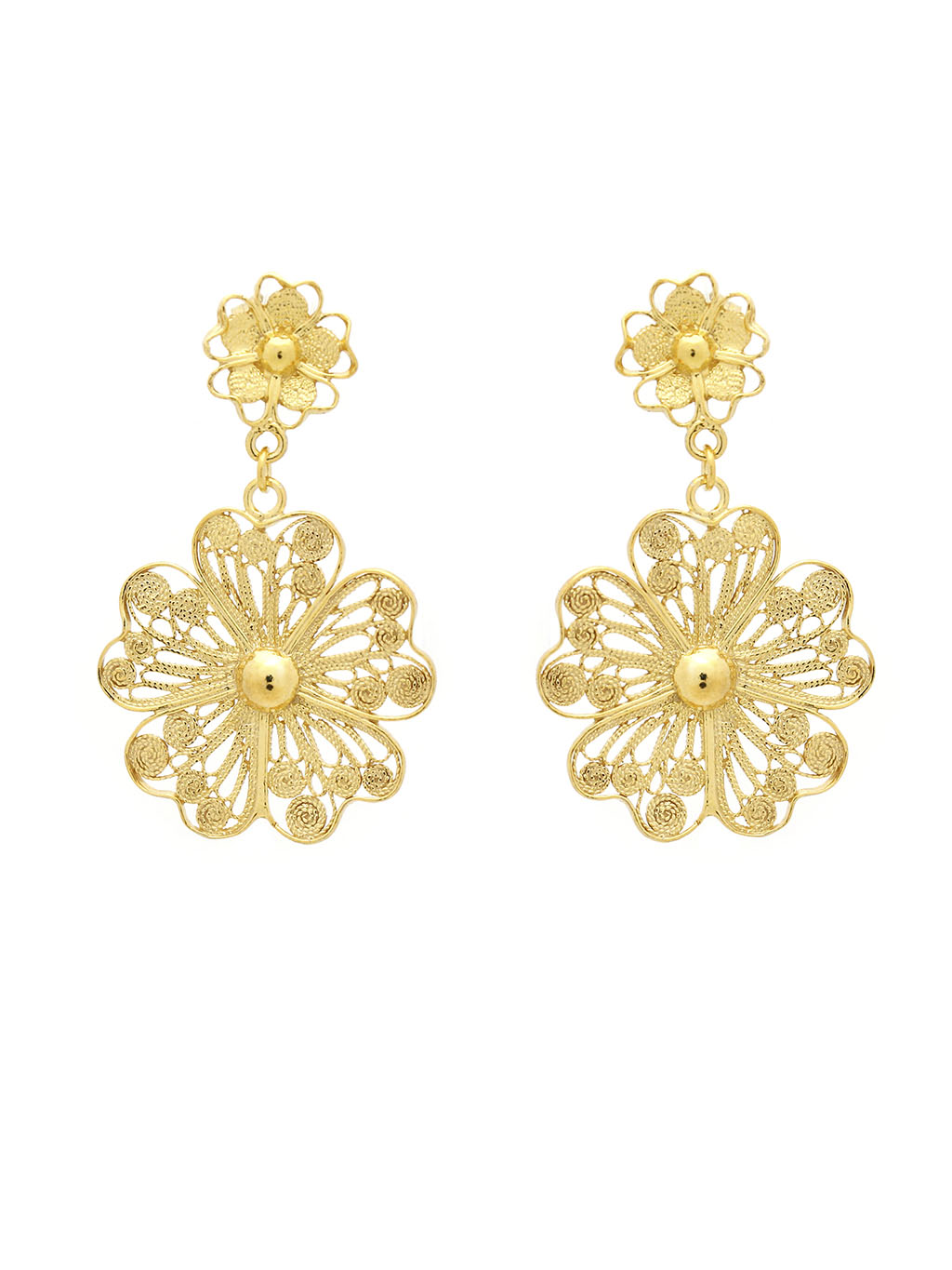 Brincos Redondos Trevos