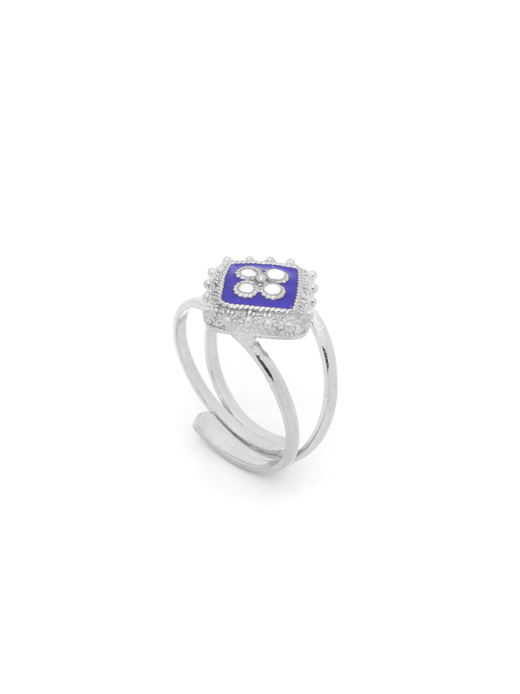 Anel Caramujo Quadrado