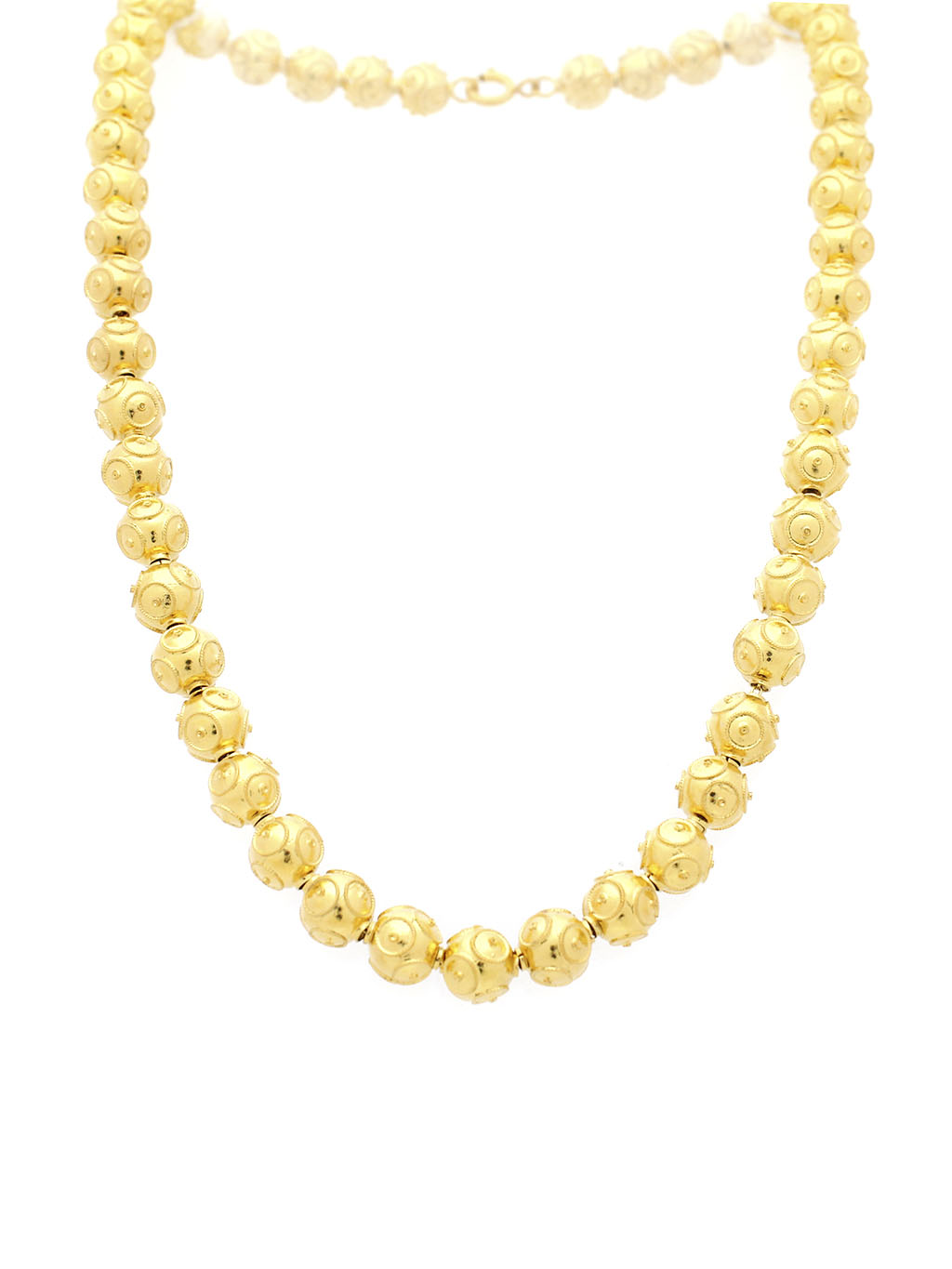 Colar Contas de Viana (8mm) Seguidas