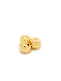 Contas de Viana avulso (8mm) - Ouro 19 Quilates