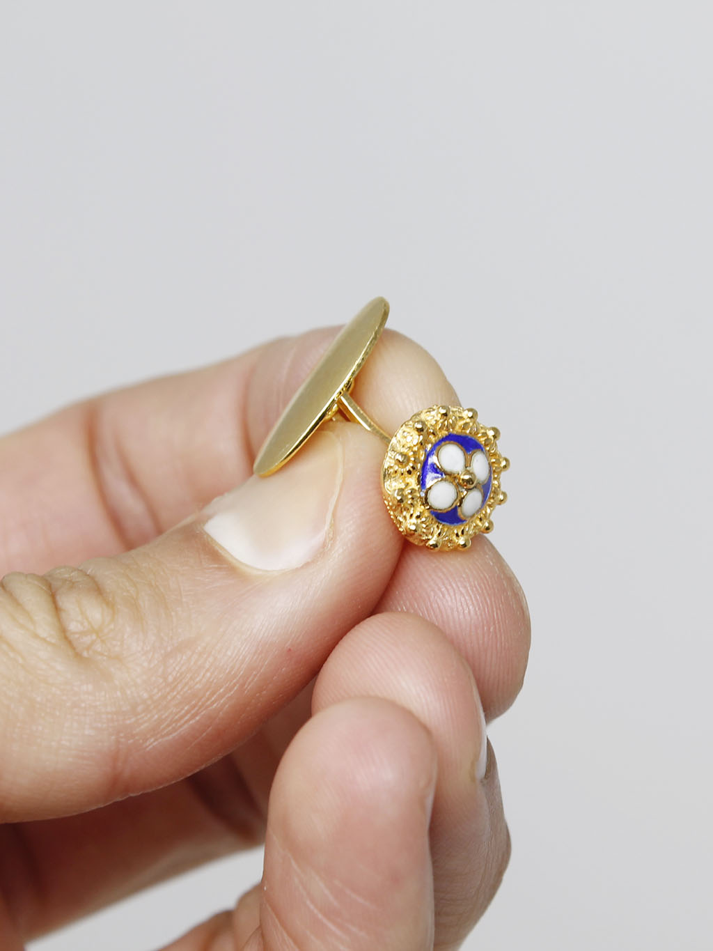 Botões de Punho Caramujos