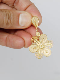 Brincos Flor – Ouro 9k / Ouro 19k