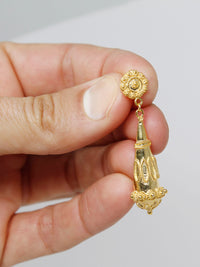 Brincos Fuso – Ouro 9k / Ouro 19k
