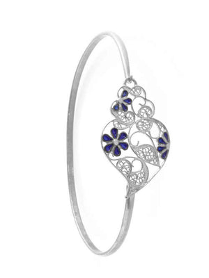 Seletiva II - Escrava com esmalte azul (8911514001)