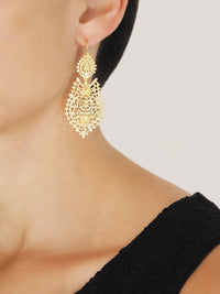 Brincos Rainha  - Tamanho M – Ouro 9k / Ouro 19k