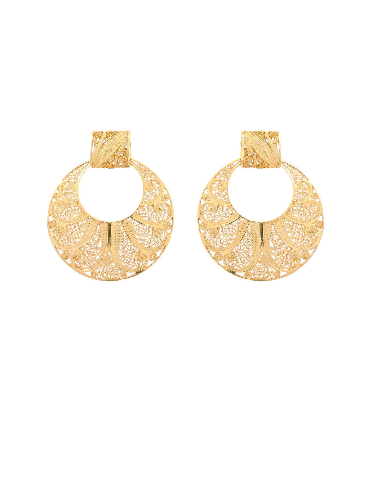 Brincos Escultural M (2060938215483)