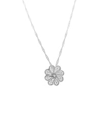 Medalha Flor em filigrana – Prata