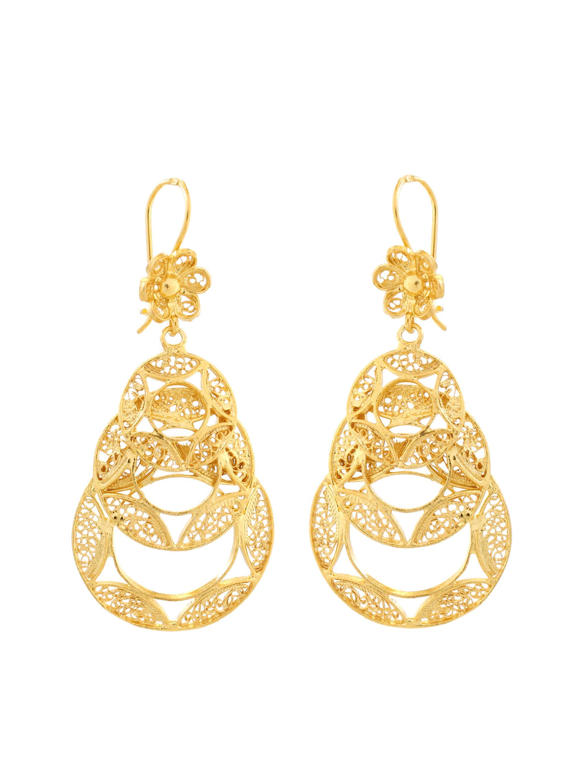 Brincos Cordial em filigrana (10017330641)