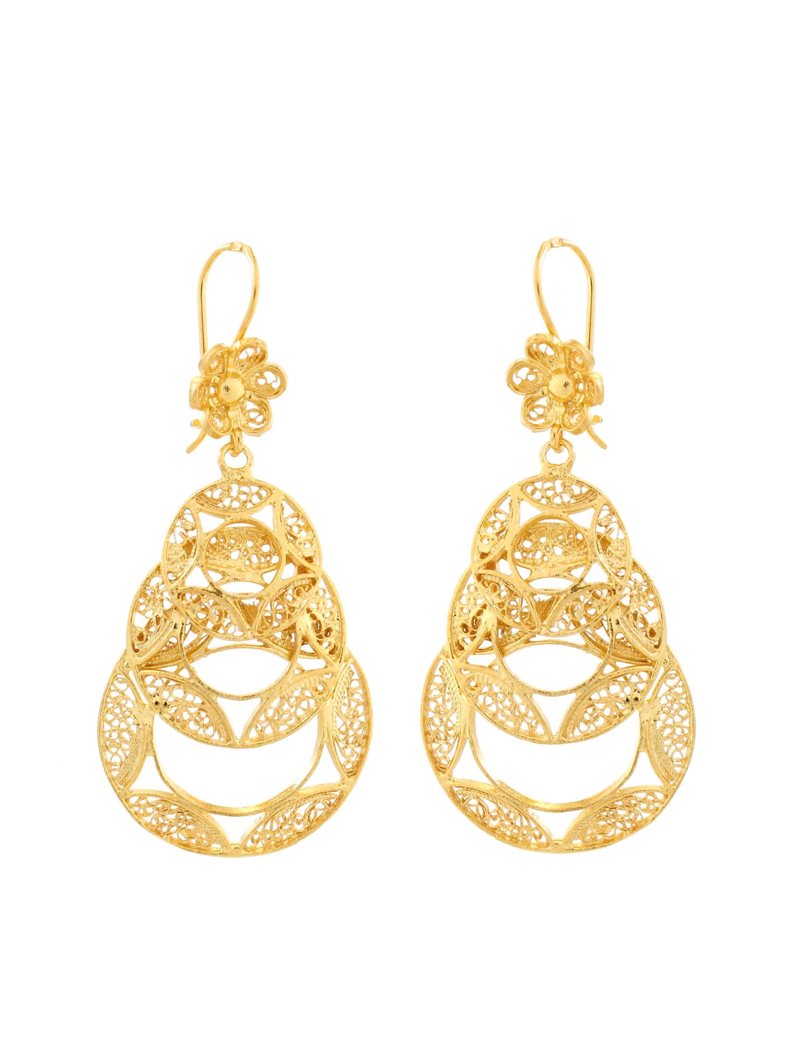 Brincos Cordial em filigrana (10017330641)