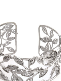 Gentil II - Pulseira com folhas em filigrana
