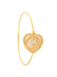 Pulseira Revolucionária em filigrana – Prata Dourada