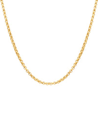 Fio M Cordão em Prata e Ouro 9/19K (55cm) (8937659089)