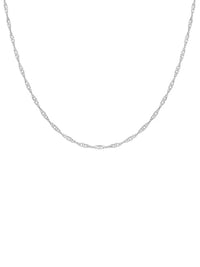 Fio S Singapura em Prata e Ouro 9/19K (45cm) (2071725113403)