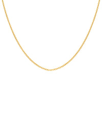 Fio S Cordão em Prata e Ouro 9/19K (45cm) (8937663057)