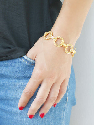 Conjunto Moderna - Colar, Brincos e Pulseira (4332496126011)